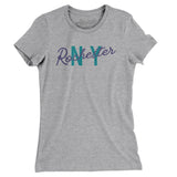 Rochester Ny Overprinted Women's T-Shirt-Allegiant Goods Co. Vintage Sports Apparel