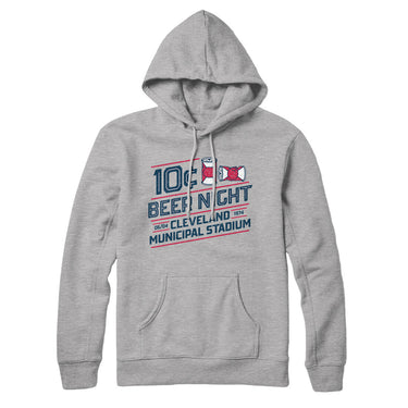 10 Cent Beer Night Hoodie-Allegiant Goods Co. Vintage Sports Apparel