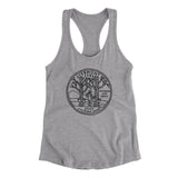 Vermont State Quarter Women's Racerback Tank-Allegiant Goods Co. Vintage Sports Apparel