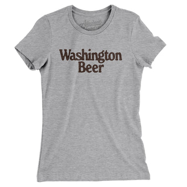 Washington Beer Women's T-Shirt-Allegiant Goods Co. Vintage Sports Apparel