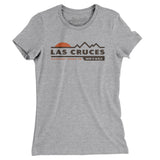 Las Cruces Mountain Sunset Women's T-Shirt-Heather Grey-Allegiant Goods Co. Vintage Sports Apparel