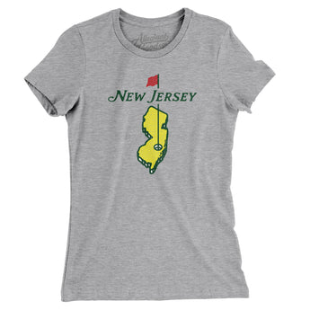 New Jersey Golf Women's T-Shirt-Allegiant Goods Co. Vintage Sports Apparel