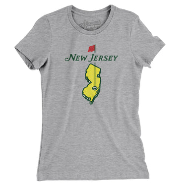 New Jersey Golf Women's T-Shirt-Allegiant Goods Co. Vintage Sports Apparel