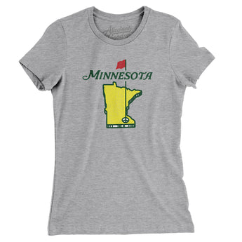 Minnesota Golf Women's T-Shirt-Allegiant Goods Co. Vintage Sports Apparel