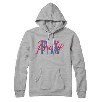 Philly Pa Overprinted Hoodie-Allegiant Goods Co. Vintage Sports Apparel
