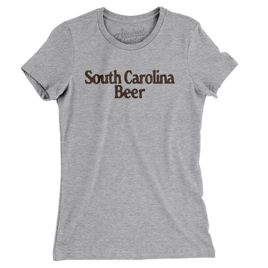 South Carolina Beer Women's T-Shirt-Allegiant Goods Co. Vintage Sports Apparel