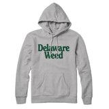 Delaware Weed Hoodie-Allegiant Goods Co. Vintage Sports Apparel