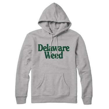 Delaware Weed Hoodie-Allegiant Goods Co. Vintage Sports Apparel