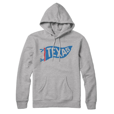 Texas Pennant Hoodie-Allegiant Goods Co. Vintage Sports Apparel