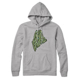 Maine Golf Course Hoodie-Heather Grey-Allegiant Goods Co. Vintage Sports Apparel