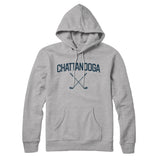 Chattanooga Golf Hoodie-Heather Grey-Allegiant Goods Co. Vintage Sports Apparel