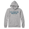 I've Been To Seattle Hoodie-Heather Grey-Allegiant Goods Co. Vintage Sports Apparel