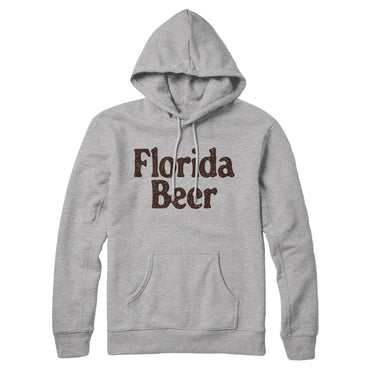 Florida Beer Hoodie-Allegiant Goods Co. Vintage Sports Apparel