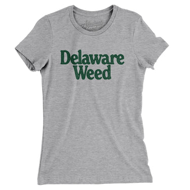 Delaware Weed Women's T-Shirt-Allegiant Goods Co. Vintage Sports Apparel