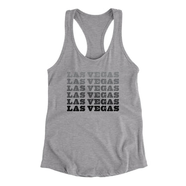 Las Vegas Repeat Women's Racerback Tank-Allegiant Goods Co. Vintage Sports Apparel