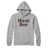 Miami Beer Hoodie-Allegiant Goods Co. Vintage Sports Apparel