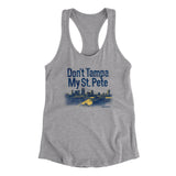 Don't Tampa My St Pete Women's Racerback Tank-Allegiant Goods Co. Vintage Sports Apparel