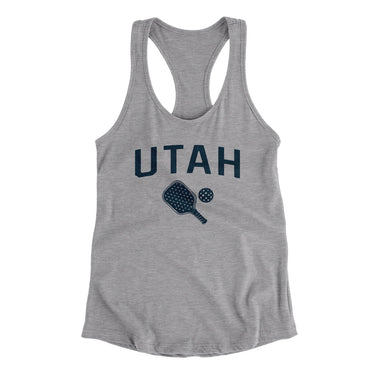 Utah Pickleball in Heather Grey Color