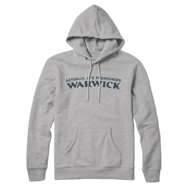 Actually It's Pronounced Warwick in Heather Grey Color
