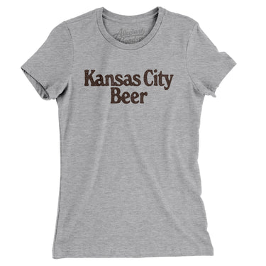 Kansas City Beer Women's T-Shirt-Allegiant Goods Co. Vintage Sports Apparel