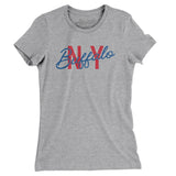Buffalo Ny Overprinted Women's T-Shirt-Allegiant Goods Co. Vintage Sports Apparel