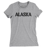 Alaska Military Stencil Women's T-Shirt-Allegiant Goods Co. Vintage Sports Apparel