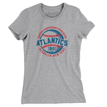 Brooklyn Atlantics Women's T-Shirt-Allegiant Goods Co. Vintage Sports Apparel