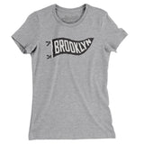 Brooklyn Pennant Women's T-Shirt-Allegiant Goods Co. Vintage Sports Apparel