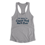 I've Been To Capitol Reef National Park Women's Racerback Tank-Allegiant Goods Co. Vintage Sports Apparel