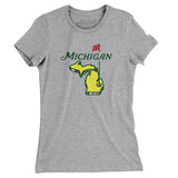 Michigan Golf Women's T-Shirt-Allegiant Goods Co. Vintage Sports Apparel