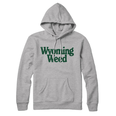 Wyoming Weed Hoodie-Allegiant Goods Co. Vintage Sports Apparel