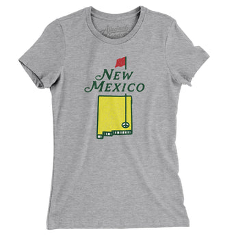New Mexico Golf Women's T-Shirt-Allegiant Goods Co. Vintage Sports Apparel