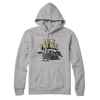 Dome Patrol Hoodie-Heather Grey-Allegiant Goods Co. Vintage Sports Apparel