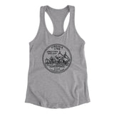 Virginia State Quarter Women's Racerback Tank-Allegiant Goods Co. Vintage Sports Apparel