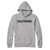 California Military Stencil Hoodie-Allegiant Goods Co. Vintage Sports Apparel