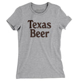 Texas Beer Women's T-Shirt-Allegiant Goods Co. Vintage Sports Apparel