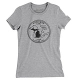 Michigan State Quarter Women's T-Shirt-Allegiant Goods Co. Vintage Sports Apparel
