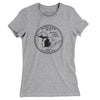 Michigan State Quarter Women's T-Shirt-Heather Grey-Allegiant Goods Co. Vintage Sports Apparel