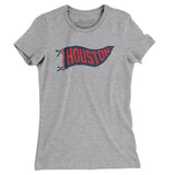 Houston Pennant Women's T-Shirt-Allegiant Goods Co. Vintage Sports Apparel