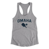 Omaha Pickleball in Heather Grey Color