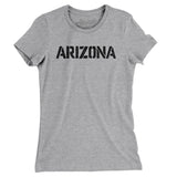 Arizona Military Stencil Women's T-Shirt-Allegiant Goods Co. Vintage Sports Apparel