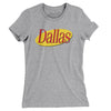 Dallas Seinfeld Women's T-Shirt-Heather Grey-Allegiant Goods Co. Vintage Sports Apparel