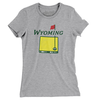 Wyoming Golf Women's T-Shirt-Allegiant Goods Co. Vintage Sports Apparel