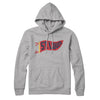 St Louis Pennant Hoodie-Heather Grey-Allegiant Goods Co. Vintage Sports Apparel
