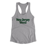 New Jersey Weed Women's Racerback Tank-Allegiant Goods Co. Vintage Sports Apparel