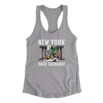 New York Sack Exchange Women's Racerback Tank-Allegiant Goods Co. Vintage Sports Apparel
