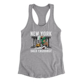 New York Sack Exchange Women's Racerback Tank-Allegiant Goods Co. Vintage Sports Apparel