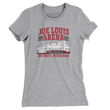 Joe Louis Arena Women's T-Shirt-Allegiant Goods Co. Vintage Sports Apparel