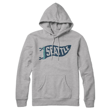 Seattle Pennant Hoodie-Allegiant Goods Co. Vintage Sports Apparel
