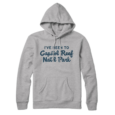I've Been To Capitol Reef National Park Hoodie-Allegiant Goods Co. Vintage Sports Apparel